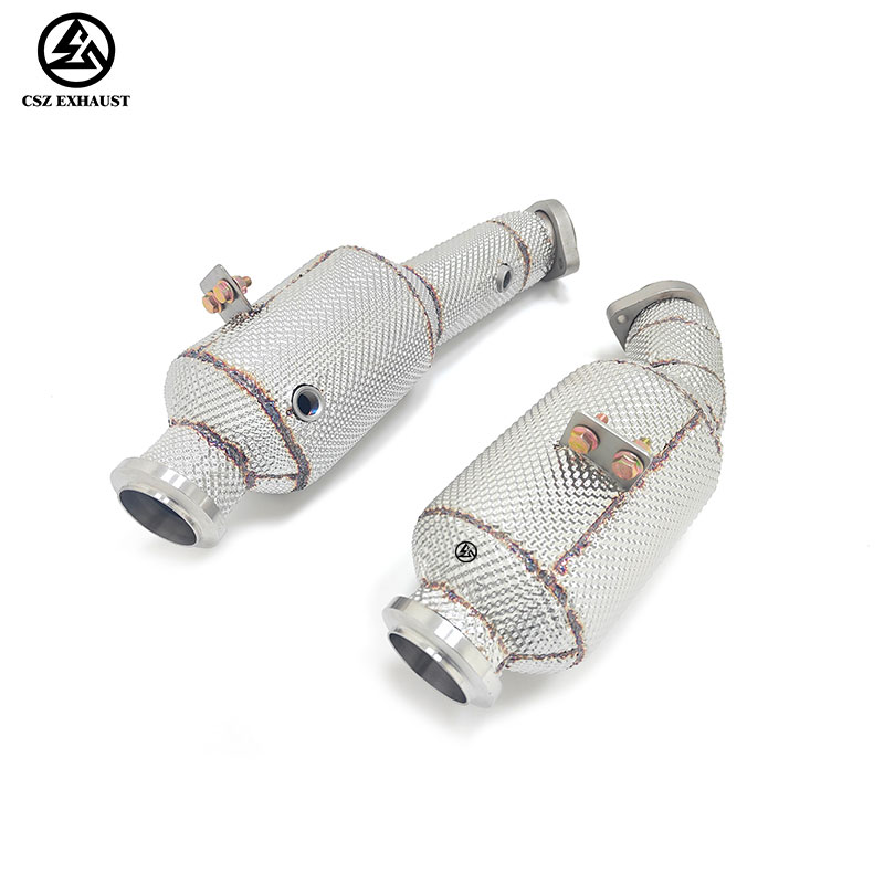 Mercedes Benz C43 /E43 /GLC43/GLE43 AMG W213 3.0T Catted Downpipe with Heat Shield