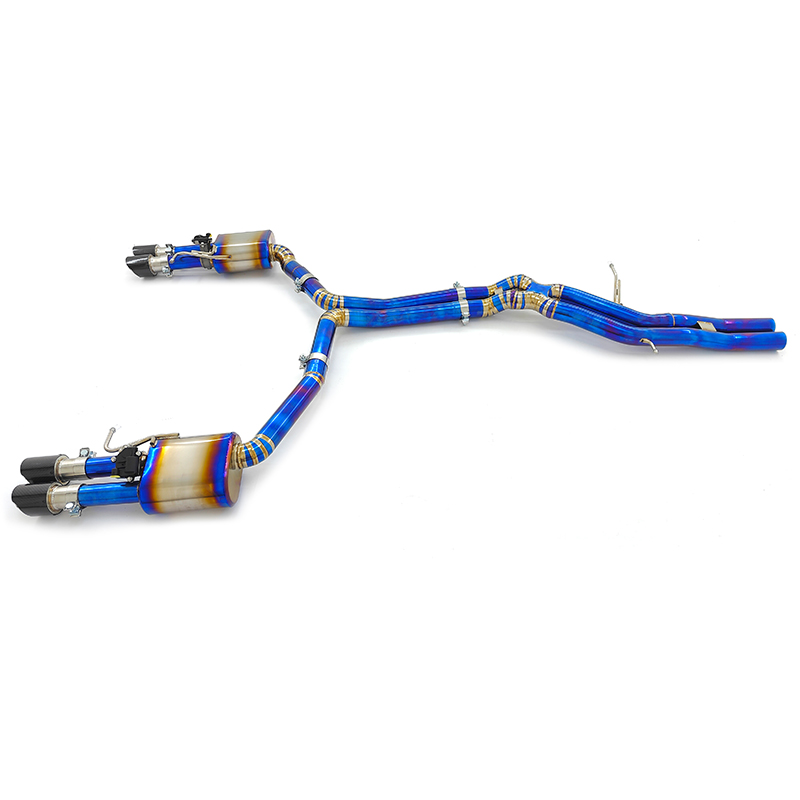 2012-2017 Audi A6 C7 Titanium Valved Catback Exhaust Pipe