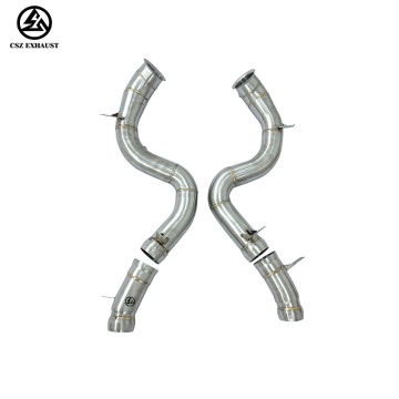 Mercedes Benz W222 AMG S63 4.0T Straight Downpipe 3.5 to 3 inch Straight Exhaust System