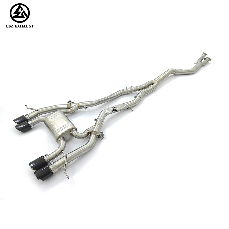 BMW S58 G80 G82 M3 M4 3.0T Catback Stainless Steel Valved Exhaust Pipe System