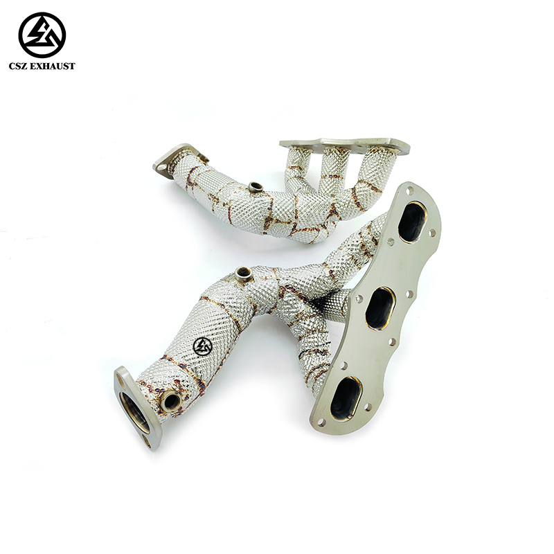 Porsche 981 Cayman 2.7L & 3.4L Straight-Through Manifold with Heat Insulation (1).jpg