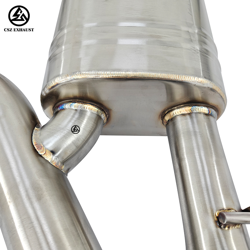 BMW F97 X3M S58 3.0T Axle back pipe with Valved Muffler (3).jpg