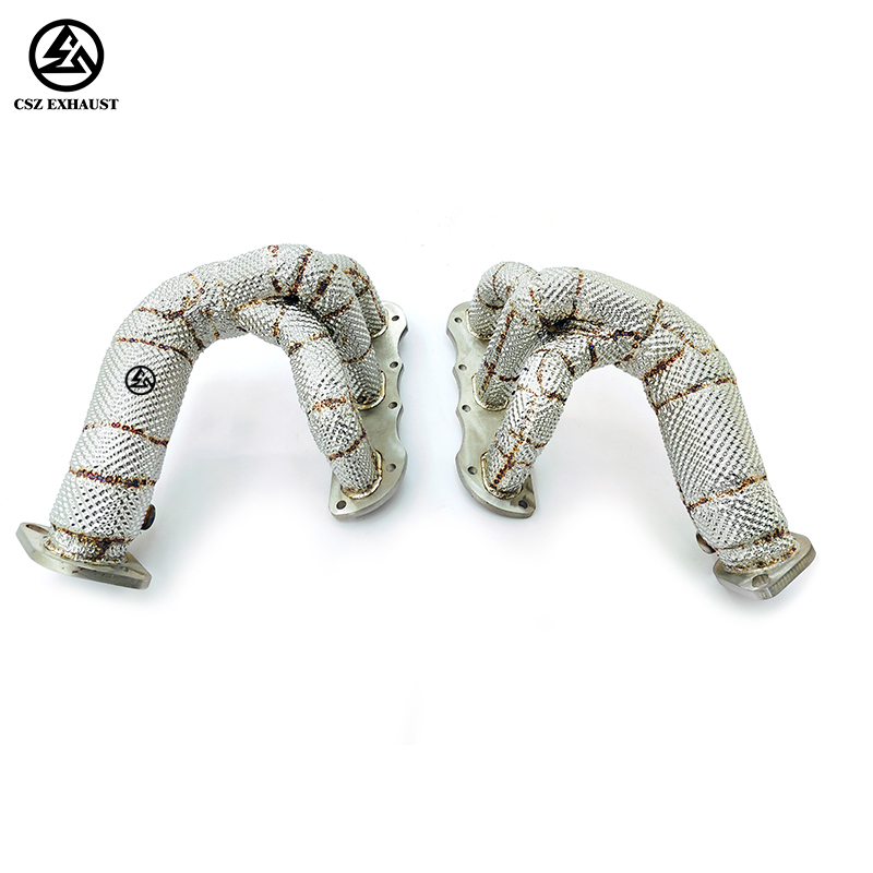 Porsche 981 Cayman 2.7L & 3.4L Straight-Through Manifold with Heat Insulation