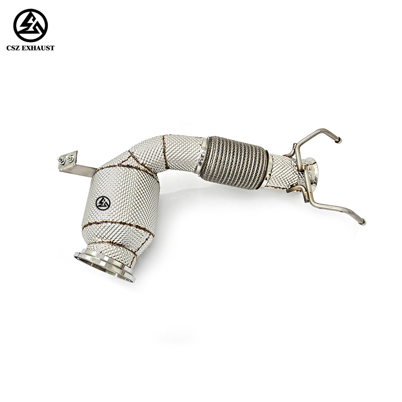 BMW U10 X2 M35i B48 2.0T High Flow Exhaust Sport Cat Downpipe