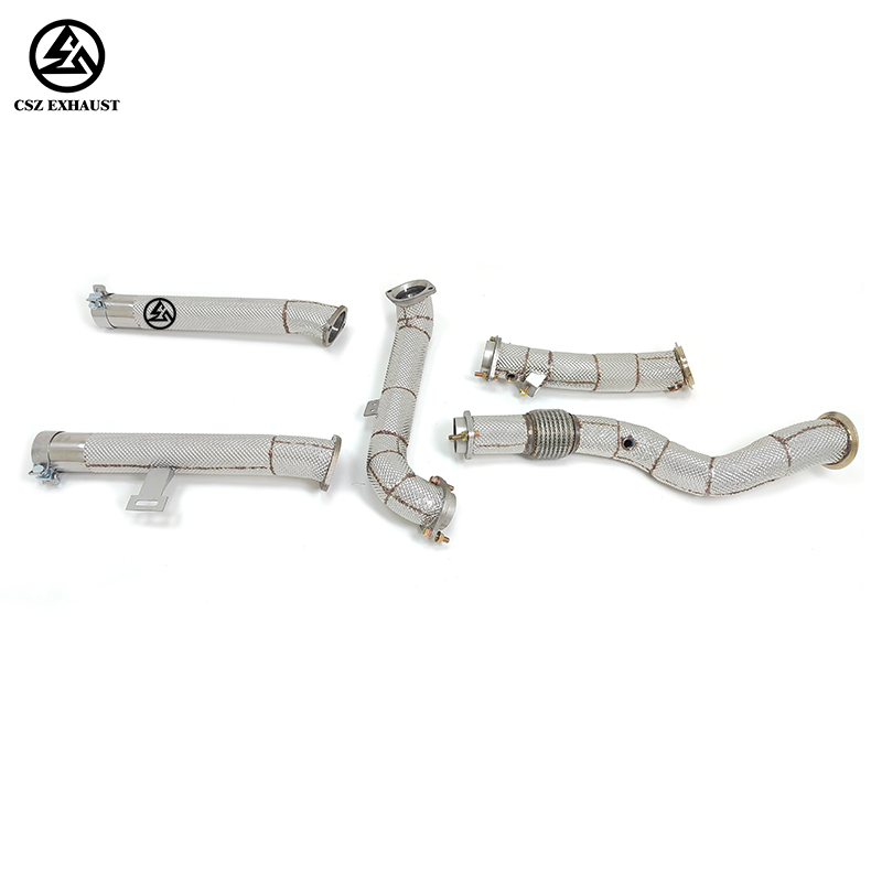 BMW S58 M3 G80 M4 G82 3.0T Downpipe& Front Exhaust &Cat Delete Pipe