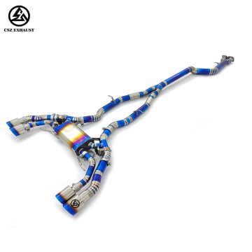 2018-2023 BMW F97 X3M F98 X4M 3.0T Titanium Cat-back Exha...
