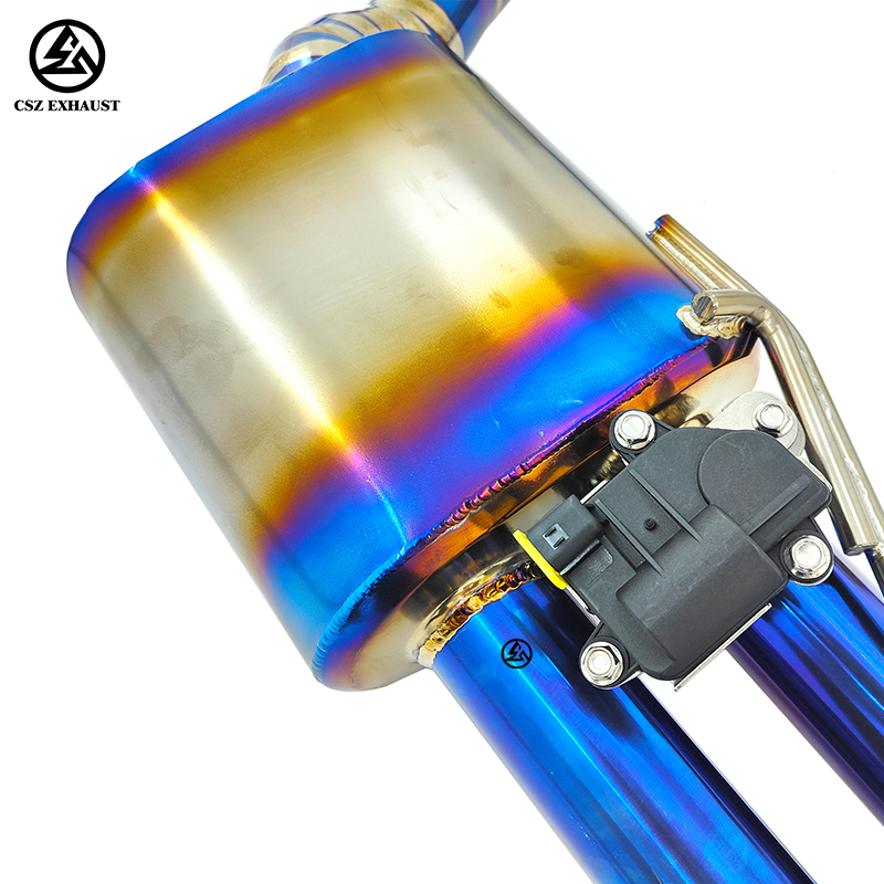 Audi A6 C7 Titanium Valved Catback Exhaust Pipe (3).jpg