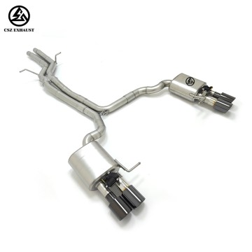 Audi SQ5 3.0T Catback Stainless Steel Valvetronic Exhaust Pipe