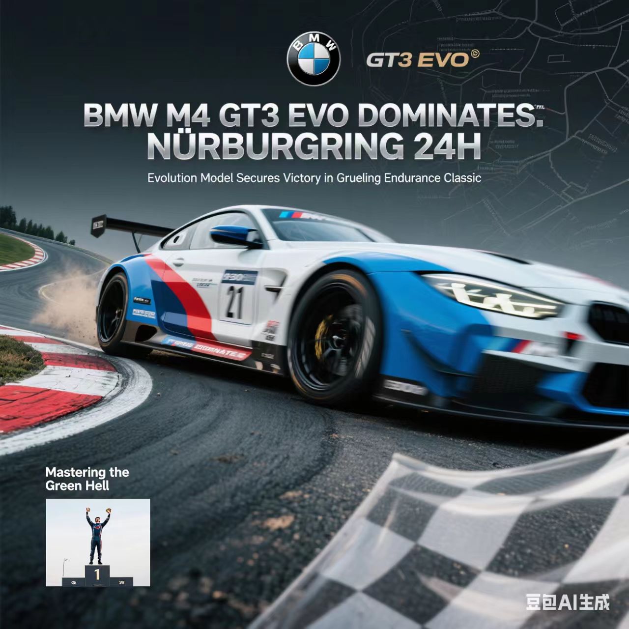 BMW Dominates at Nürburgring 24-Hour Endurance Race​